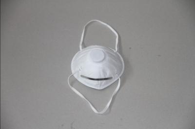 White Cup Shape Mask (With Valve)